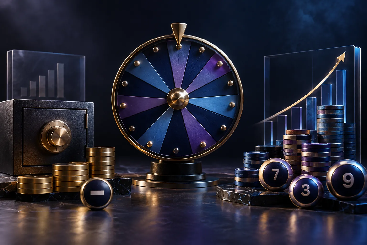 Sabit jackpot ile progresif jackpot farkı konusunu anlatan özgün görsel