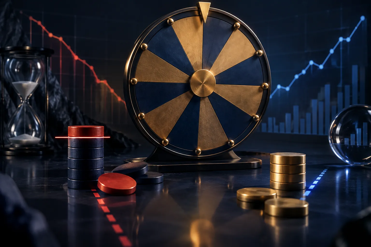 Stop-loss ile kazanma garantisi arasındaki fark konusunu anlatan özgün görsel